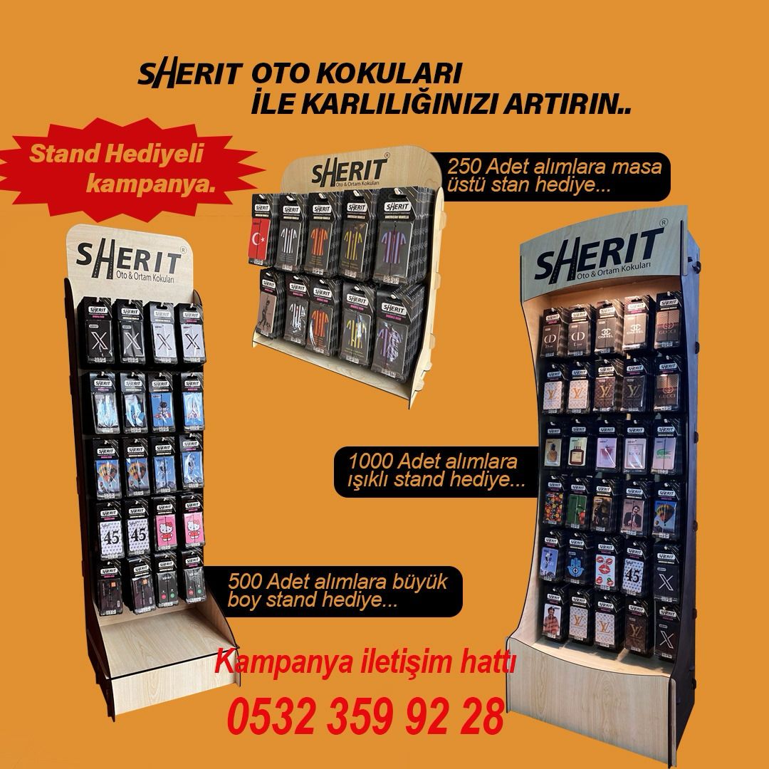 Sherit Toptan Oto Araba Kokusu